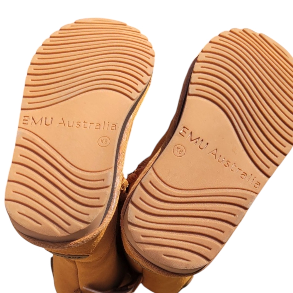 EMU Australia Kids' Tan Boots - Picture 4 of 5